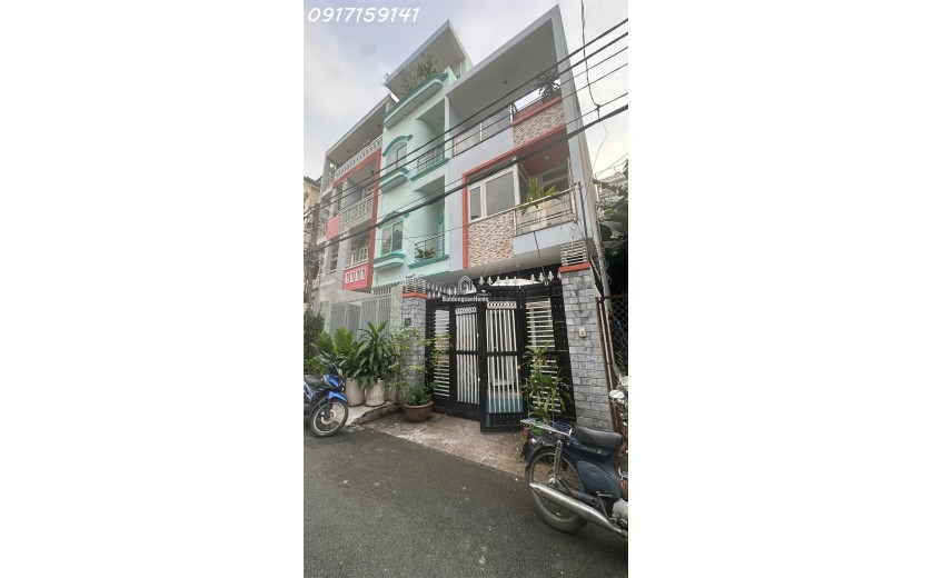 Nhà 2 mặt tiền đường Số 9 An Khánh – gần chợ Đo Đạc, 3 lầu mới, sổ hồng